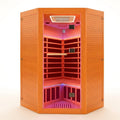 Infrared Sauna Engineered for Home Wellness, 2180W Heating, LED Therapy, Bluetooth Sound System